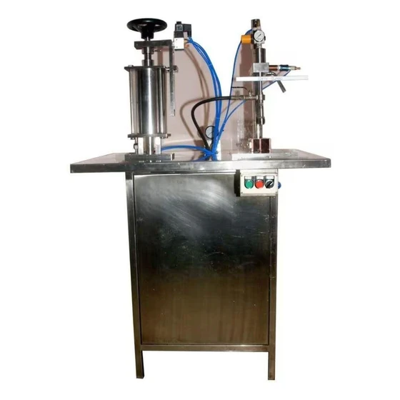 Pump Aerosol Filing Line — Automatic type Electric power