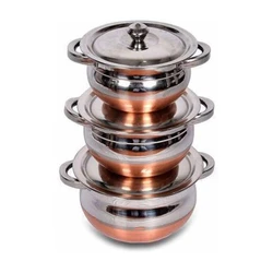 Ss Copper Bottom Handi