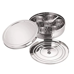 Steel Spice Box