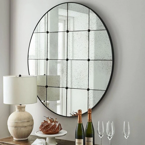 Glass Wall Mirror — Clear beautiful home decor