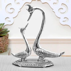 Silver Aluminum Swan Gifts