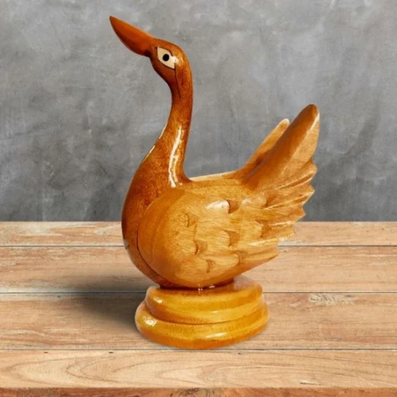 Handmade Wooden Handicraft — 6 inch height gift use