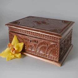 Wooden Carving Box