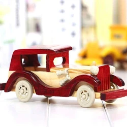 Decorative Wooden Car