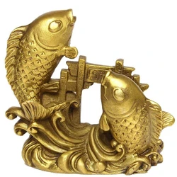 Brass Fish Statue