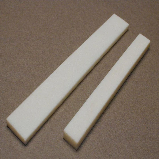 Saddle Bone Blanks — Ivory white vintage amber