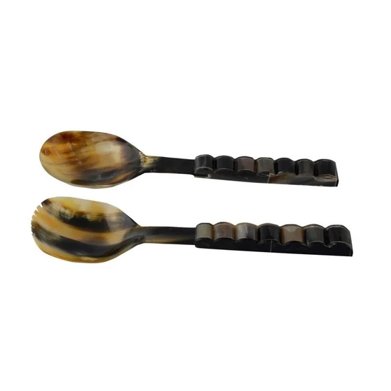 Serving Horn Spoon — Hotel restaurant home usage