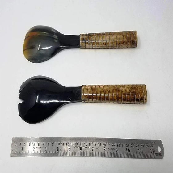Horn Restaurant Spoon — Eco friendly safety durable