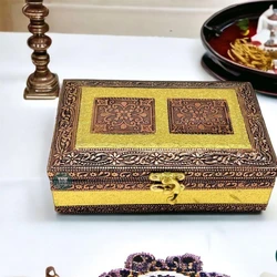 Oxidised Wooden Box