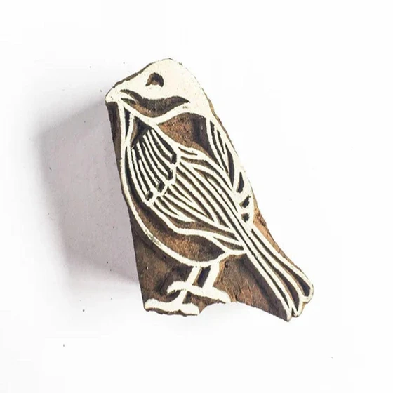 Fabric Wooden Birds — Garden decoration usages