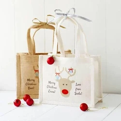 Christmas Jute Bags