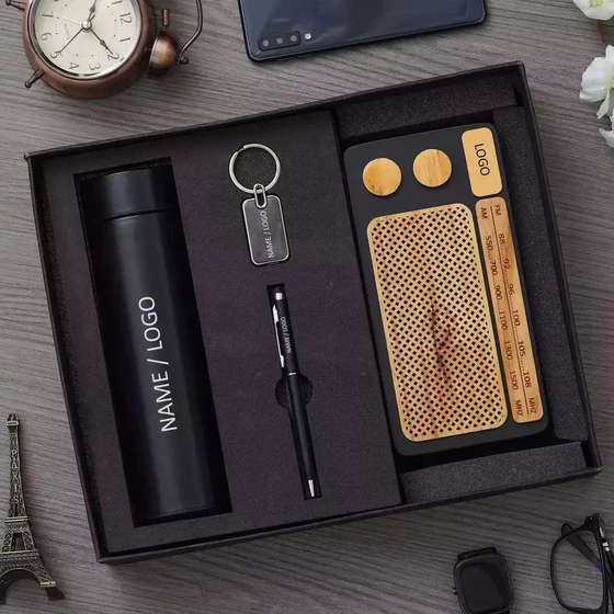 Corporate Customized Gift — Square black color