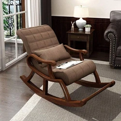 Teak Wooden Cushion Chair
