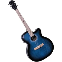Acoustic Blue Guitar