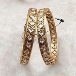 Polki Kundan Bangle