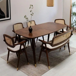 Teak Wood Table Set