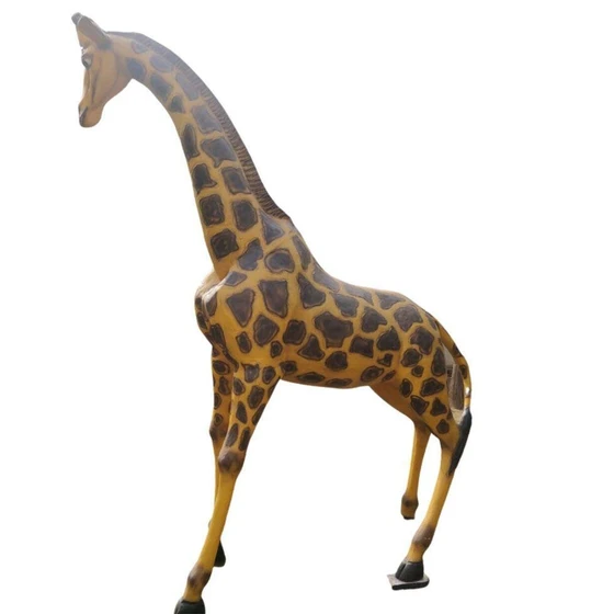 Giraffe Frp Statues — Polished surface outdoor