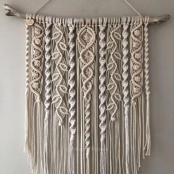 Wall Macrame Hangings — Irregular shapes decorative