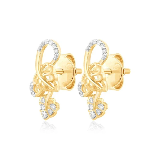 Trendy Designer Earing — Geometric pattern fashion