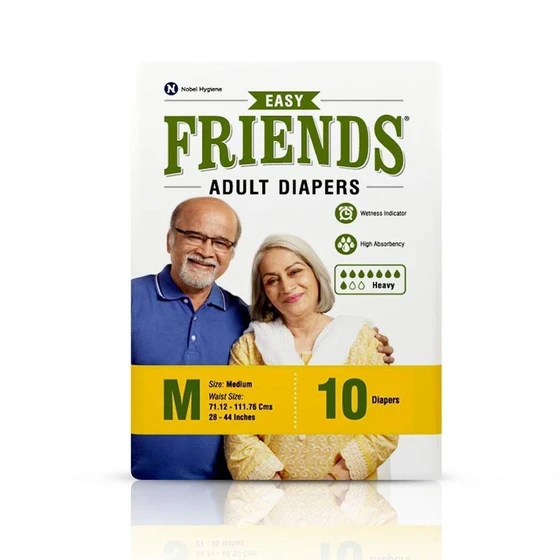Adult Friends Diapers — Soft breathable leak prevention