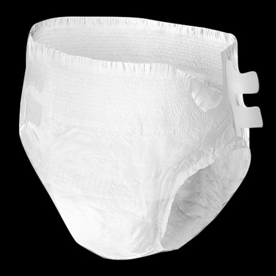 Diaper Cotton Adult — Printed fluff pulp material