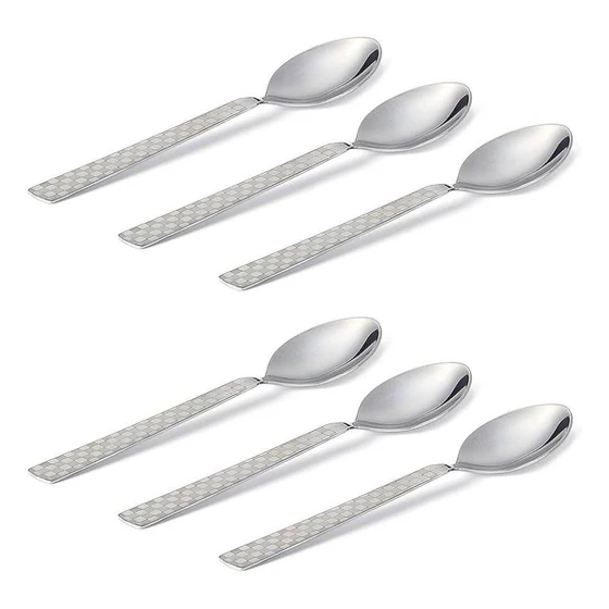 Cutlery Diamond spoon — Stainless steel material