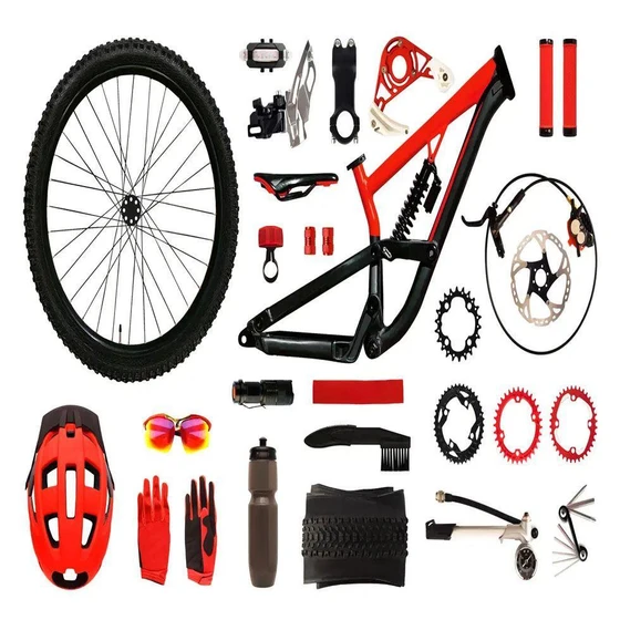 Bicycle Components — Lights reflectors handlebar