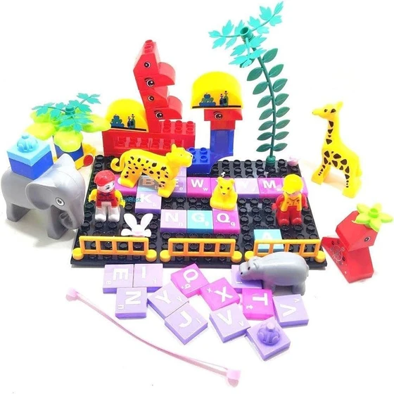 Figure Block Sets — Multicolor plastic material