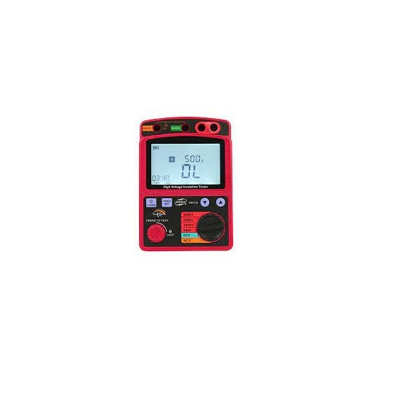 High Voltage Insulation Tester — Adjustable digital