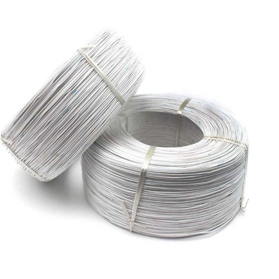 Poly Winding Wires — Plastic material white color