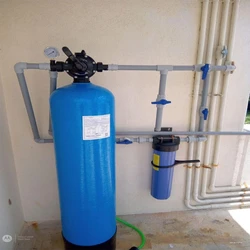 Steel Water Softener Home