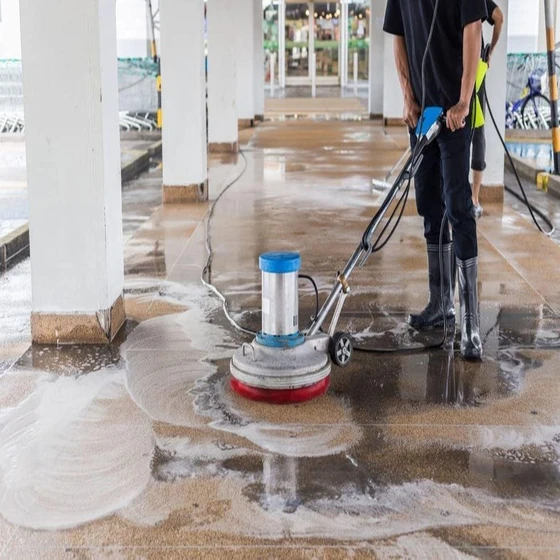Floor cleaning services — Premium Cleaning Dry Vacuum