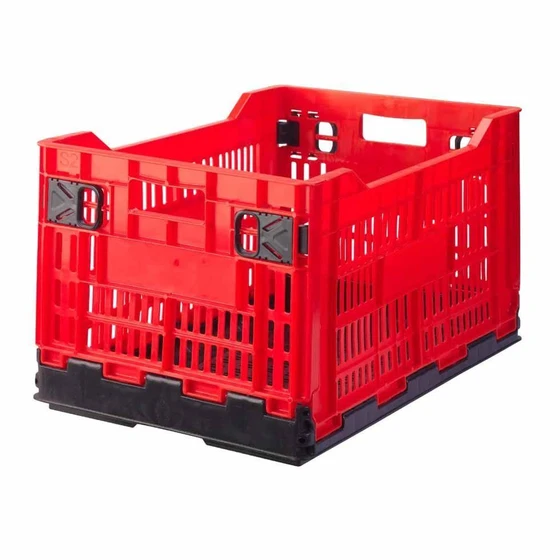 Foldable Plastic Crates — Solid hdpe material
