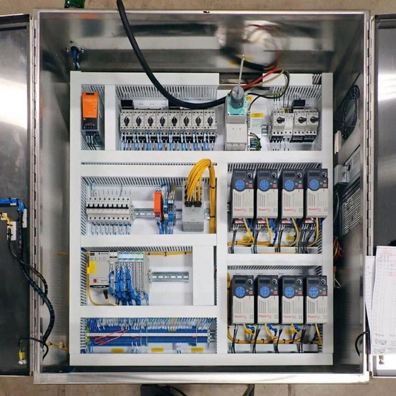 PLC Control Panel — Light weight maintenance free