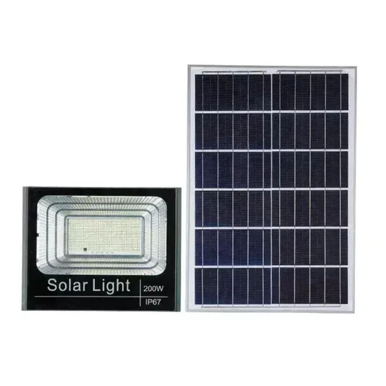 Flood Solar Light — Aluminium alloy pc material