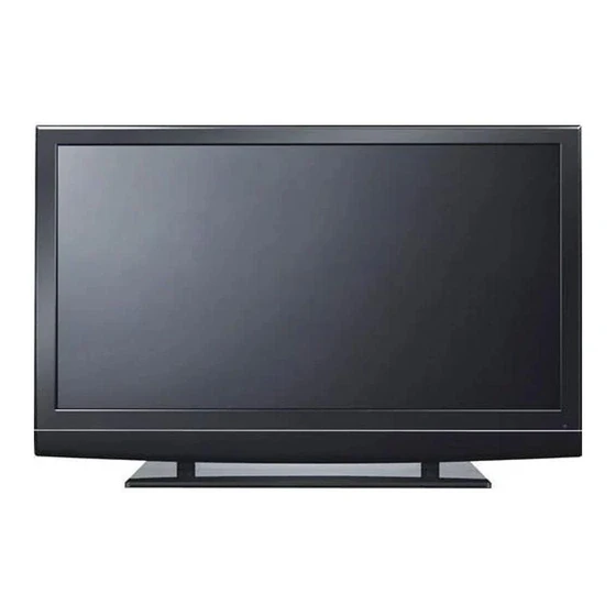 Black Lcd Television — Wall mounted installation