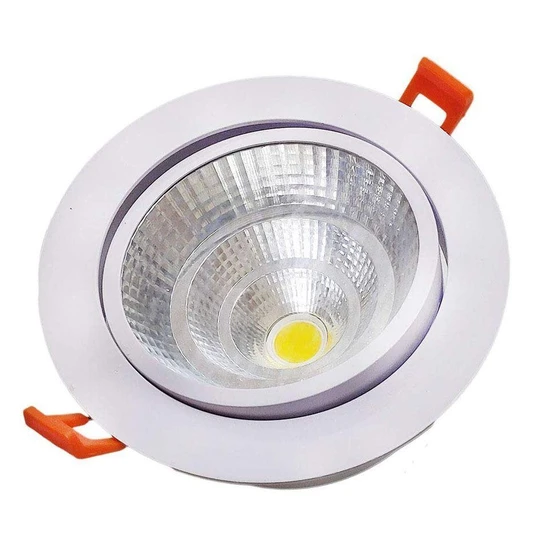 LED Round Spotlight — White color dust resistant