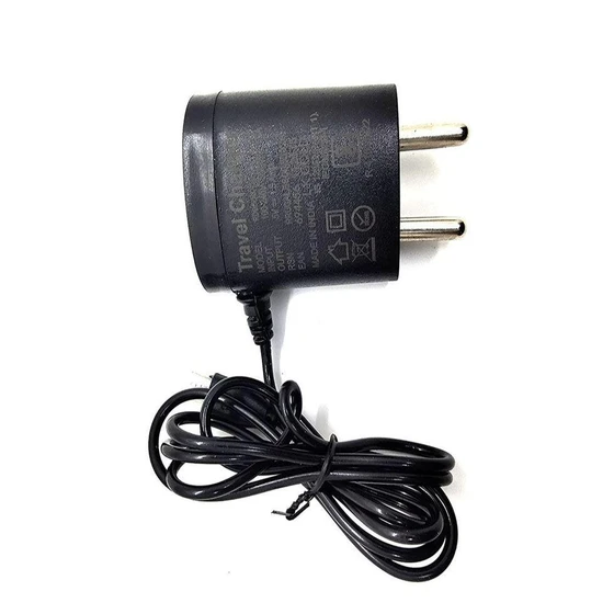 Black Travel Mobile Charger — Box packaging type