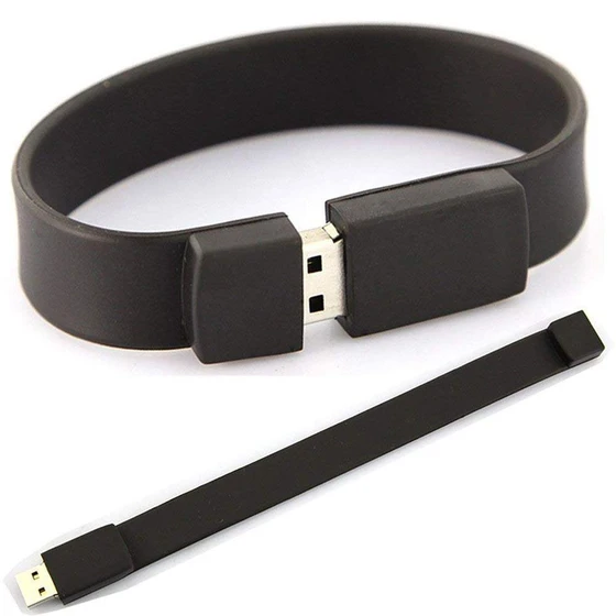 Wristband Usb Flash Drive — 16 32 GB capacity