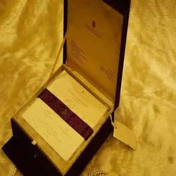 Plywood Invitation Box