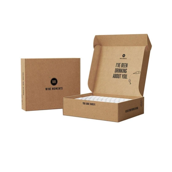 Brown Packaging Box — Cardboard material plain type