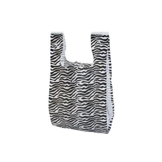 Plastic Printed T-Shirt Bags — Flexo printing promotion