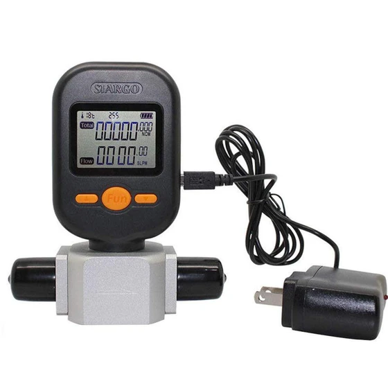 Flow Digital Gas Meter — Plastic body gas