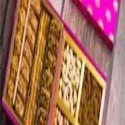 Decorative Window dry fruit box, Shape Square