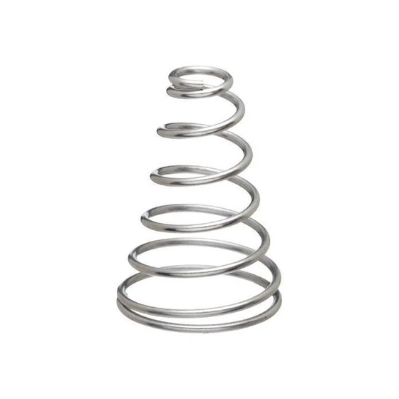 Conical Compression Spring — Iron material spiral type