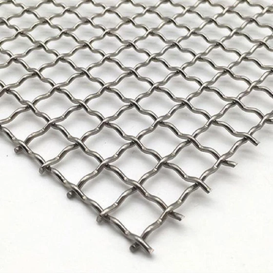 Crimped Wire Mesh — Stainless steel and metal material