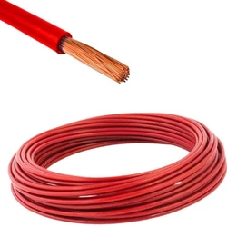 Red Electrical Wires