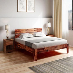 Solid Wood Bed