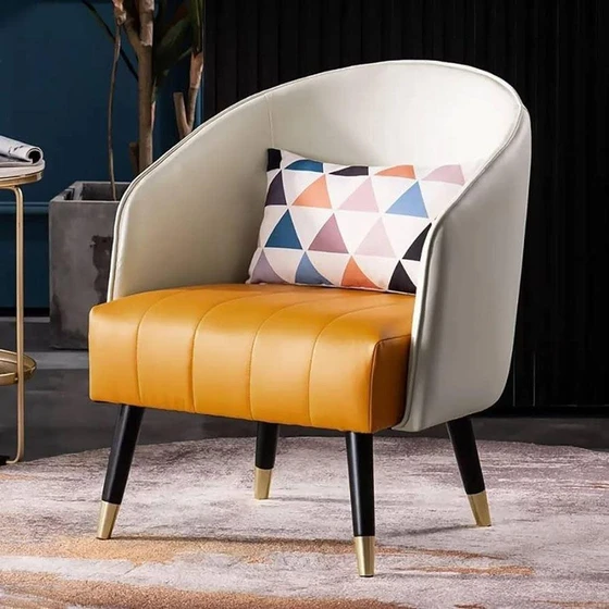 Soft Luxury Chair — Soft smooth glossy ultra stylish