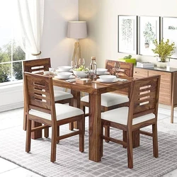 Finished Wooden Dining Table